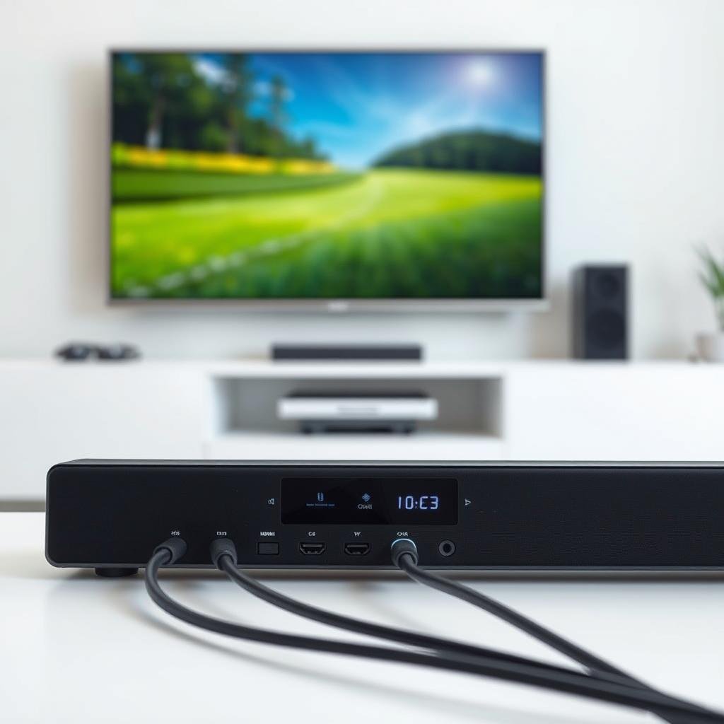 Smart soundbar connectivity options