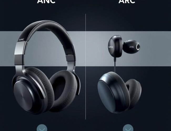 5 Key Differences: Over-Ear vs. In-Ear ANC Headphones