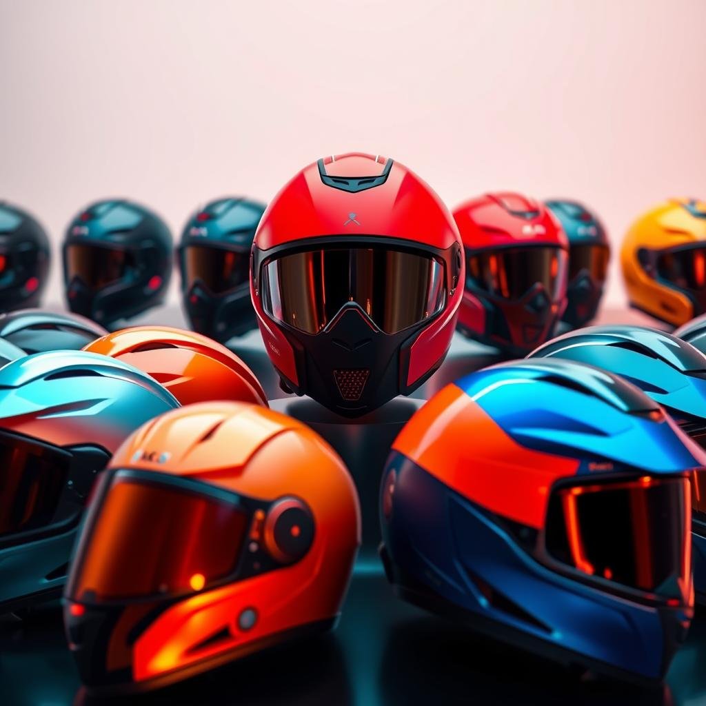 best smart motorcycle & ski helmets with bluetooth