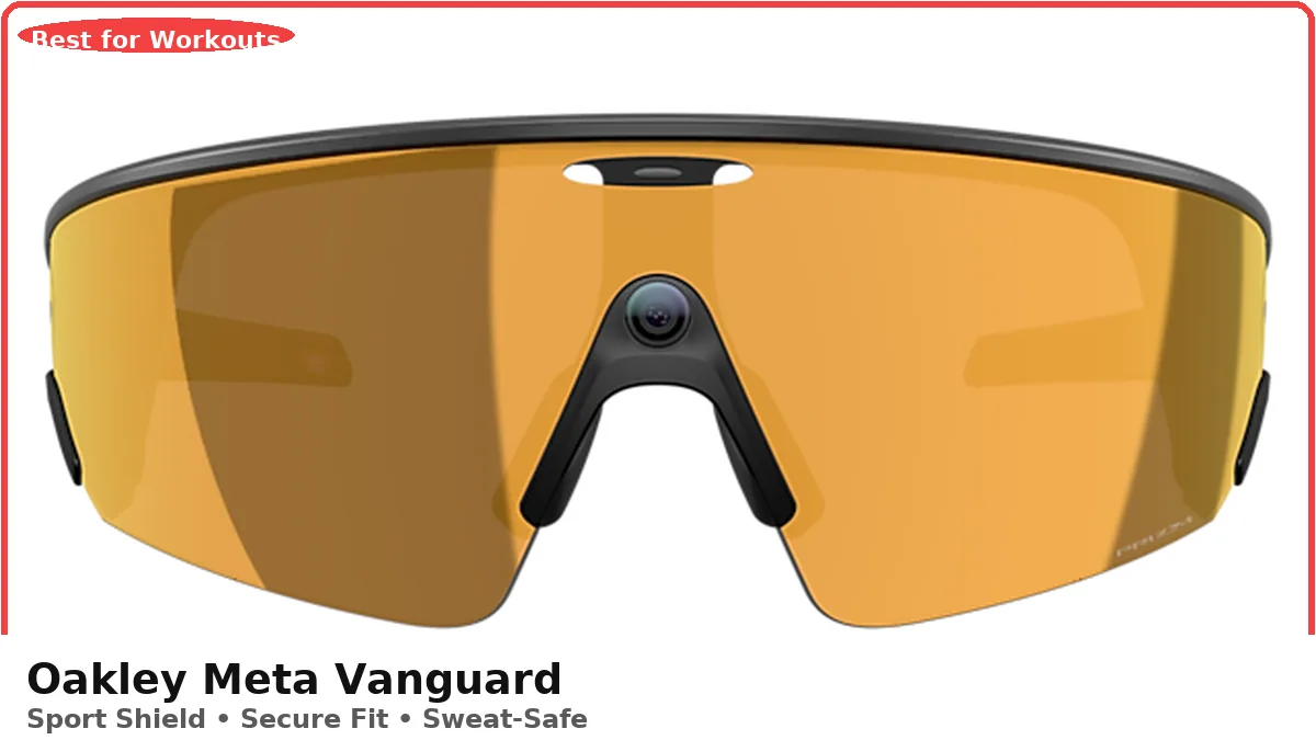 Oakley Meta Vanguard sport shield audio glasses