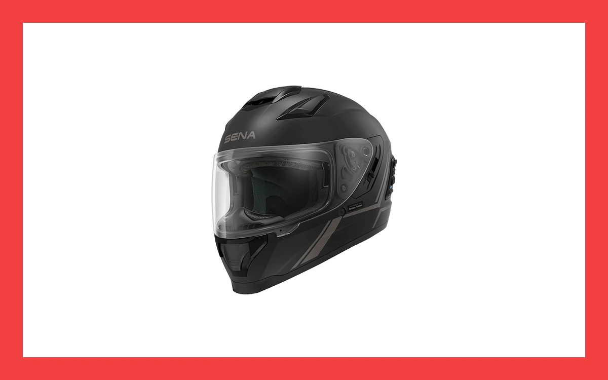 Sena Stryker smart full-face helmet with Bluetooth and Mesh
